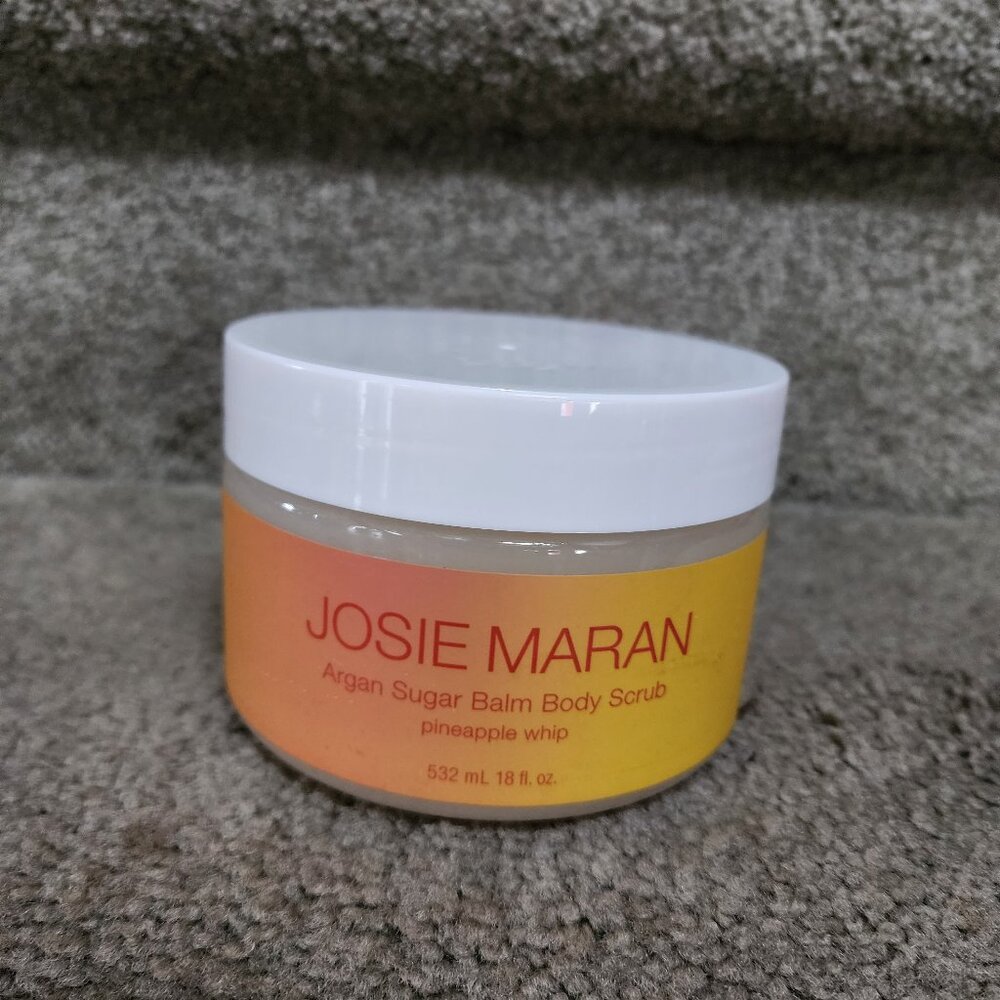 Josie Maran Argan Sugar Balm Body Scrub Pineapple Whip